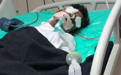 病人在医院昏迷的照片,生命守护的瞬间